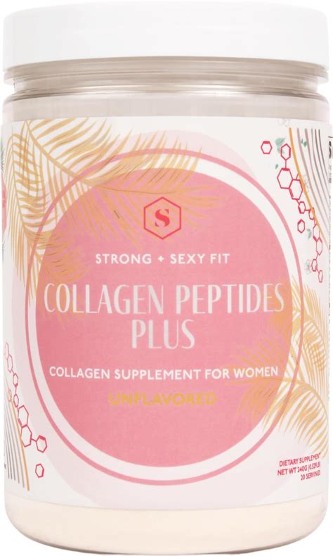 strong and sexy fit reviews|Strong + Sexy Fit Collagen Peptides Plus Unflavored .